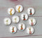 Handmade Round Photo Glass Cabachon Cartoon rabbit A90