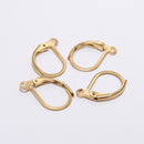 50pcs Stainless Steel Earring Wires,Surgical Stainless Steel Leverback Ear WireEar Wire Earring Hooks,Hypoallergenic Spring Earring Finding