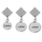 10pcs Surgical Stainless Steel Bezel Earring Studs Settings, Earrings Blanks,Earrings Base wholesale