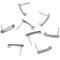 50pcs  Stainless Steel DIY Earring Hook - Earring Finding - Fish Hook- Hypoallergenic Stainless Steel Kidney Ear Wire