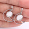 10pcs Surgical Stainless Steel DIY kit Crescent Bezel Earring Studs Settings,Earrings Blanks Base