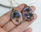 1pcs Handmade pressed flower pendant necklace jewelry