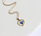 1pcs Handmade Heart  pressed flower pendant jewelry