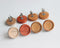 20pcs Stainless Steel wood Earrings Blanks,wood Earrings Base Settings