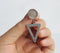 10pcs wood Triangle Bezel Earring Studs, Earring Blanks, Bezel earring Blanks,Stainless Steel wood Earrings Base Settings