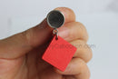20pcs wood Bezel Earring Studs, Earring Blanks