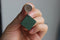 20pcs wood Bezel Earring Studs, Earring Blanks
