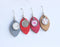 10pcs wood oval Bezel Earring Studs, Base with Loop Earring Blanks, Bezel earring Blanks,Stainless Steel wood Earrings Settings