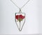 1pcs Handmade pressed flower pendant jewelry