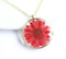 1pcs Handmade Pressed flower jewelry pendant necklace