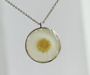 1pcs Handmade Pressed flower jewelry pendant necklace