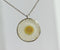 1pcs Handmade Pressed flower jewelry pendant necklace