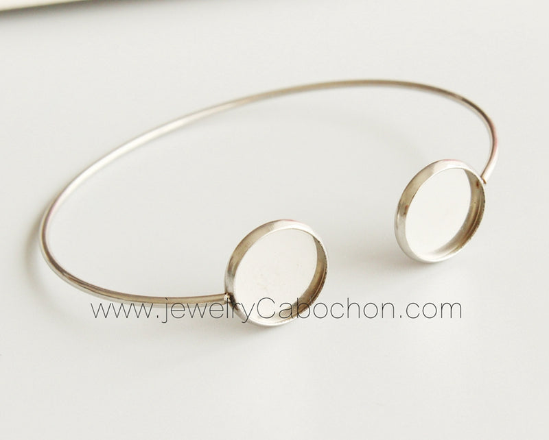 Cabochon bracelet blanks sale