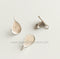 20pcs Stainless Steel Teardrop 10x14mm Bezel Earrings Studs Base,Base with Loop Earrings Blanks