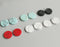 10pcs Natural Turquoise Cabochons -6mm 8mm 10mm 12mm Cabochon wholesale, Marbled road Cabochon,Loose Stones