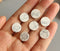 10pcs Natural Turquoise Cabochons -6mm 8mm 10mm 12mm Cabochon wholesale, Marbled road Cabochon,Loose Stones