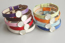 10pcs bracelet Base Settings, Bezel bracelet blanks Cabochon trays