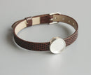 10pcs bracelet Base Settings, Bezel bracelet blanks Cabochon trays