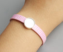 10pcs bracelet Base Settings, Bezel bracelet blanks Cabochon trays