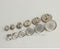 100pcs Surgical Stainless Steel Bezel Earring Studs Settings, Earrings Blanks,earrings Base