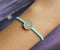 10pcs Silver bracelet blanks 10-20mm Bracelet Settings, Bezel Bangle Bracelet Bases