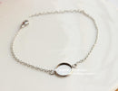 10pcs 8-25mm stainless steel Heart bracelet Base Settings, Bezel bracelet blanks Cabochon trays