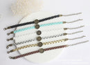 10pcs bracelet blanks 10-20mm Bracelet Settings, Bezel Bangle Bracelet Bases