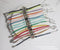 10pcs 8-25mm stainless steel bracelet Base Settings, Bezel bracelet blanks Cabochon trays