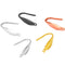 50pcs 10x20mm Stainless Steel Ear Wires Leaf Earring Hooks, DIY Jewelry Finding Supplies