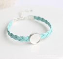 10pcs bracelet blanks,12mm Bracelet Settings, Bezel Bangle Bracelet Bases