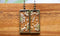 Handmade resin dried flower earrings