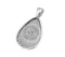10pcs Teardrop 18x25mm  20x30mm pendant settings, pendant necklace blank base trays