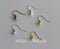 200pcs  Earring Hooks, Earring Finding, Fish Hook Earrings Ear Wire Wholesale
